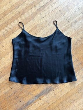 JONES NEW YORK Vintage 2000s Black Satin Camisole